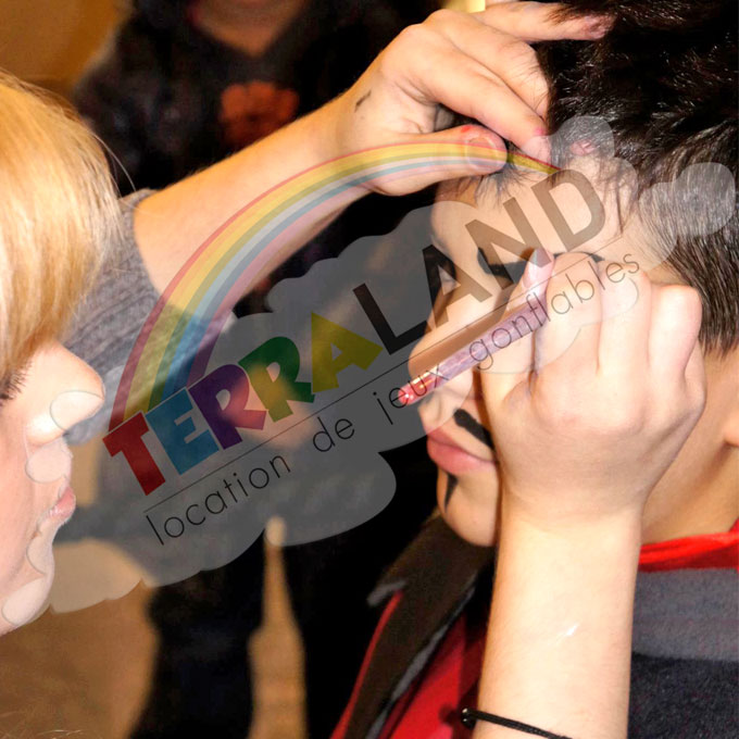 Ateliers maquillage enfants professionnels